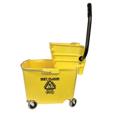 Impact Products Impact Products 6Y-2635-3Y 17.75 x 16 in. Plastic Sidepress Squeeze Wringer & Plastic Bucket Combo - 35 Quart 162624